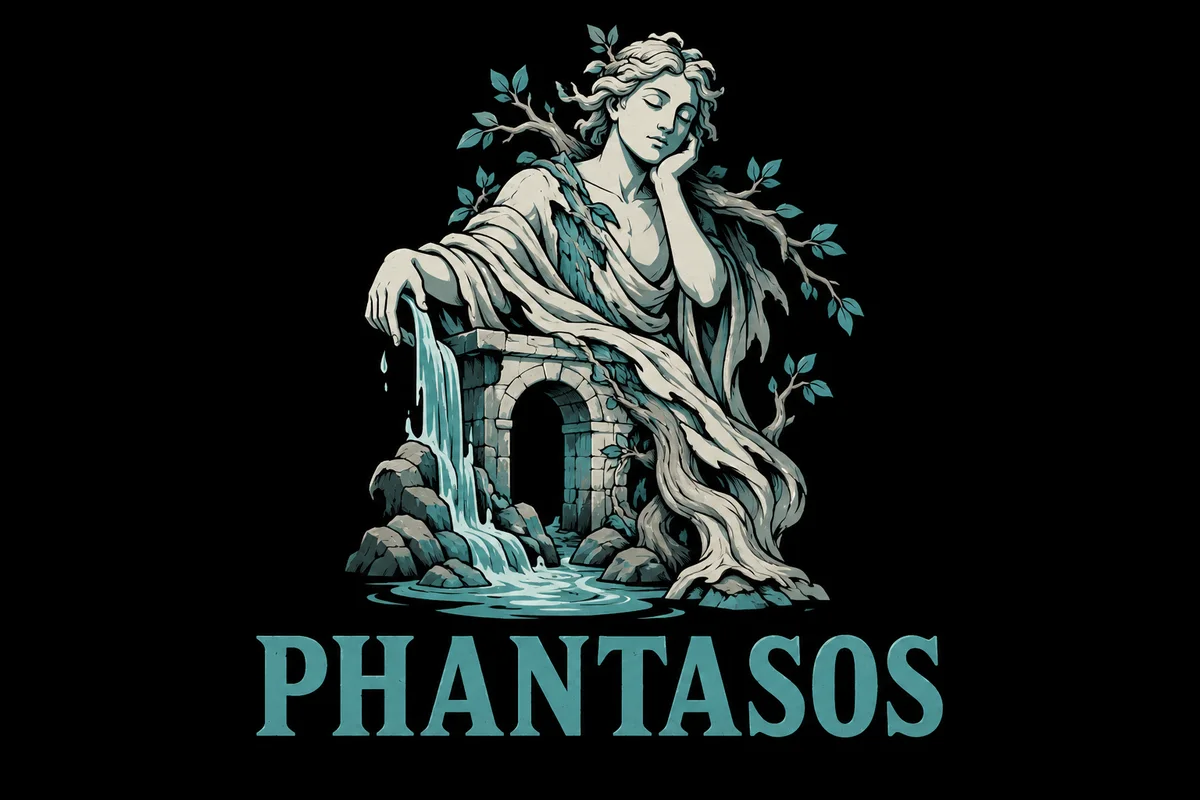 Phantasos, an original illustrated mythological portrait