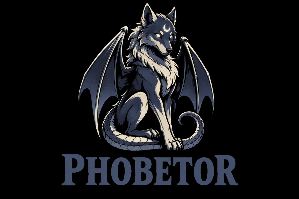 Phobetor, an original illustrated mythological portrait